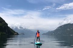 Create Listing: Paddleboarding on Lake Como