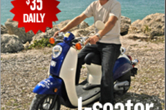 Create Listing: 1 Seater Scooter Rental (Weekly Rental)