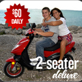 Create Listing: Two Seater Deluxe Scooter Rental (Daily Rental)
